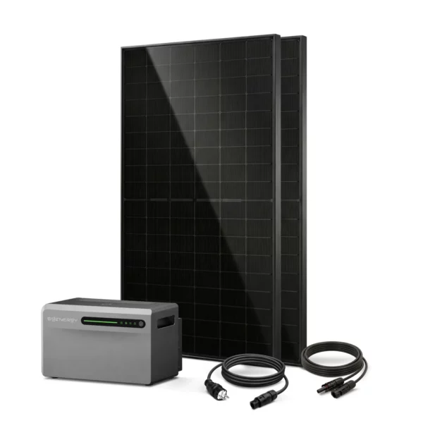 balkonkraftwerk 1000w leistung aus 2x jolywood solarpaneele und einem sigenergy sigenmate speicher